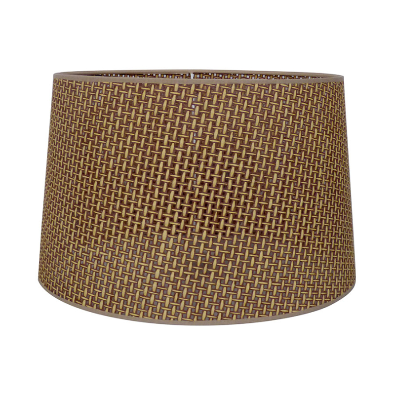 Καπέλο Φωτιστικού Για Ντουί E27 Heronia 14-0331 Καφέ