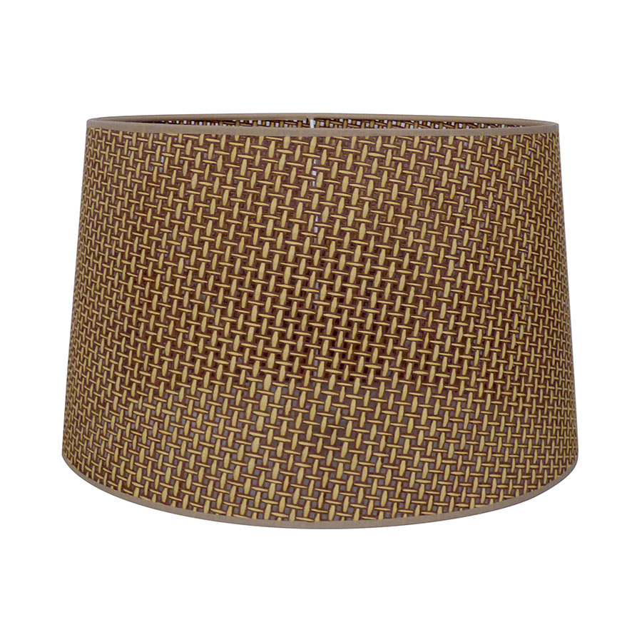 Heronia Καπέλο Φωτιστικού Για Ντουί E27 Heronia 14-0331 Καφέ