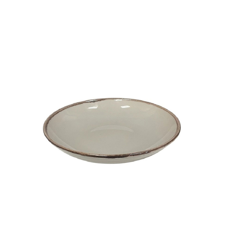 Πιάτο Φαγητού Βαθύ (Φ23x4) Espiel Vibes Grey TLS103K6