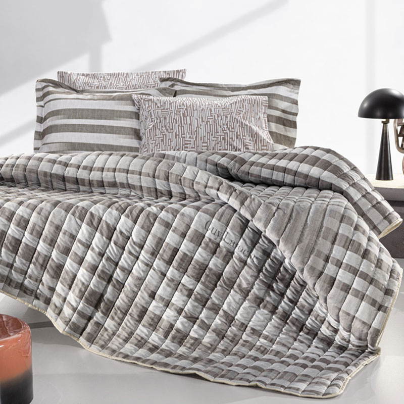 Κουβερλί Υπέρδιπλο (220x240) Guy Laroche Cuba Grey