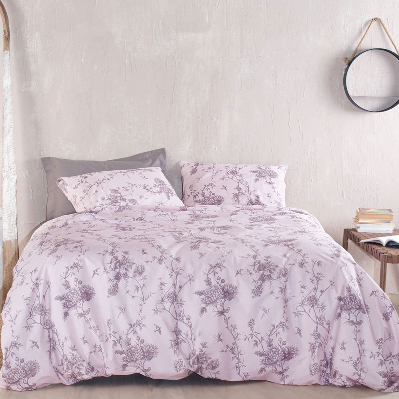 Σεντόνια King Size (Σετ) Rythmos Next Aurora Purple