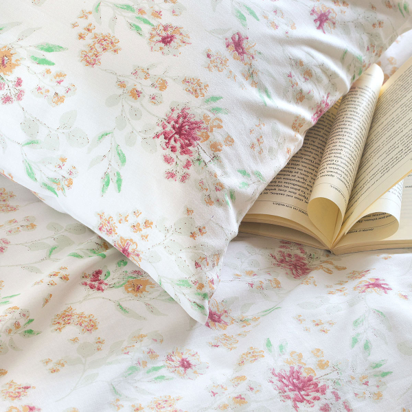 Σεντόνια Μονά (Σετ) Rythmos Diva Sorin Pink