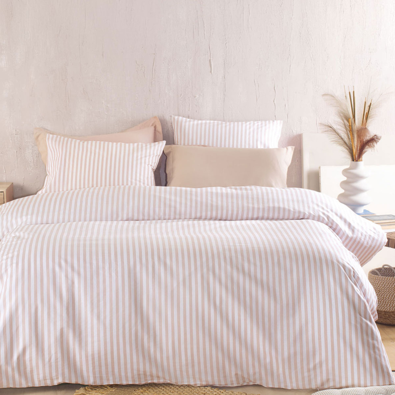 Σεντόνια King Size (Σετ) Rythmos Diva Eloise Beige