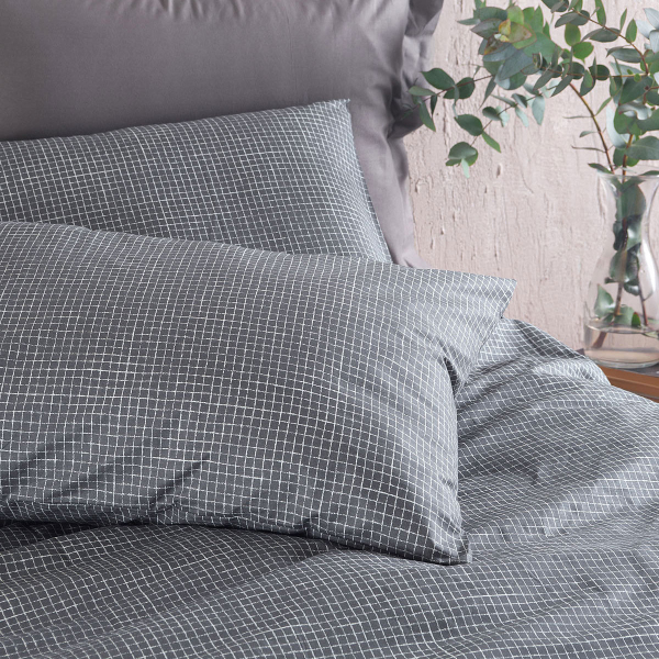 Σεντόνια King Size (Σετ) Rythmos Diva Pacify Grey