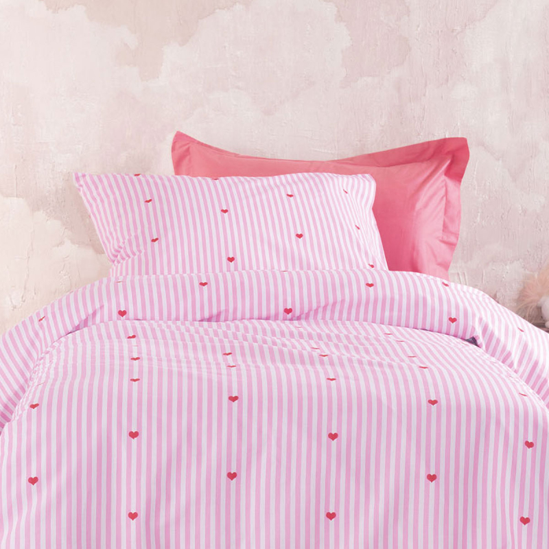 Ζεύγος Μαξιλαροθήκες (50x70) Rythmos Symbol Young Heart