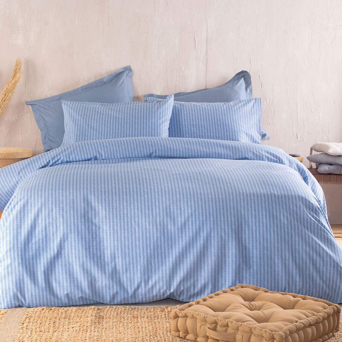 Rythmos Home Πάπλωμα Μονό (Σετ 160x240) Rythmos Next Masters Blue