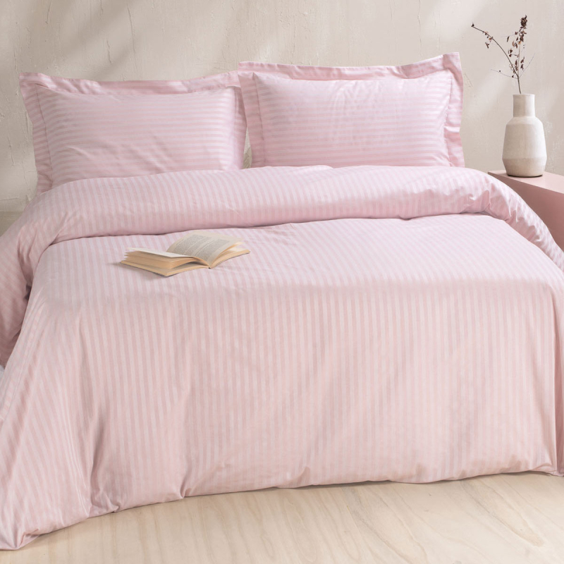 Κουβερλί Υπέρδιπλo (Σετ 230x260) Rythmos Nexus Pink