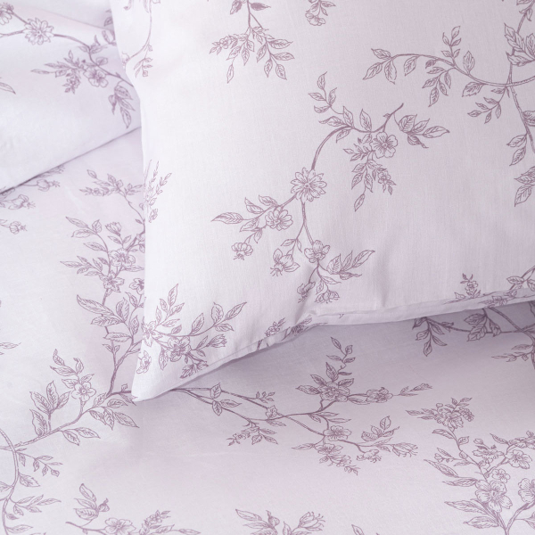 Κουβερλί Υπέρδιπλo (Σετ 220x240) Rythmos Symbol Odet Purple