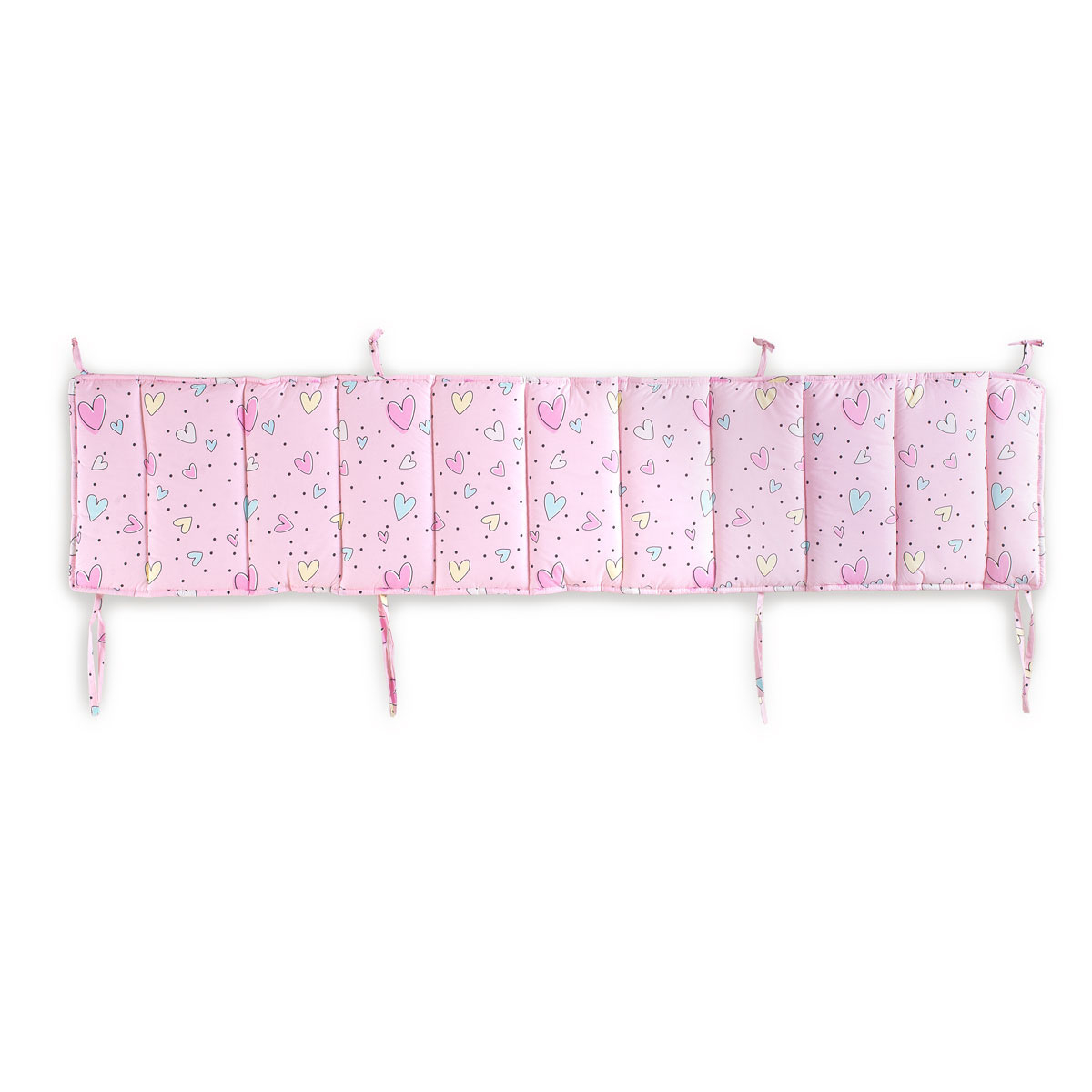 Πάντα Κούνιας (200X43) Rythmos Pop Hearts Home Βρεφικά Προίκα Μωρού Πάντες Βρεφικές Spitishop