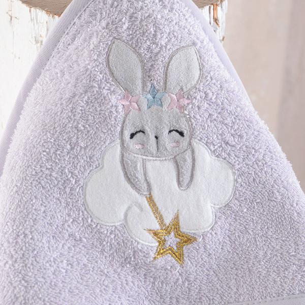 Βρεφική Κάπα (75x75) Rythmos Pearl