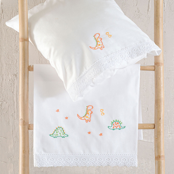 Σεντόνια Κούνιας (Σετ) Rythmos Cool Dinos