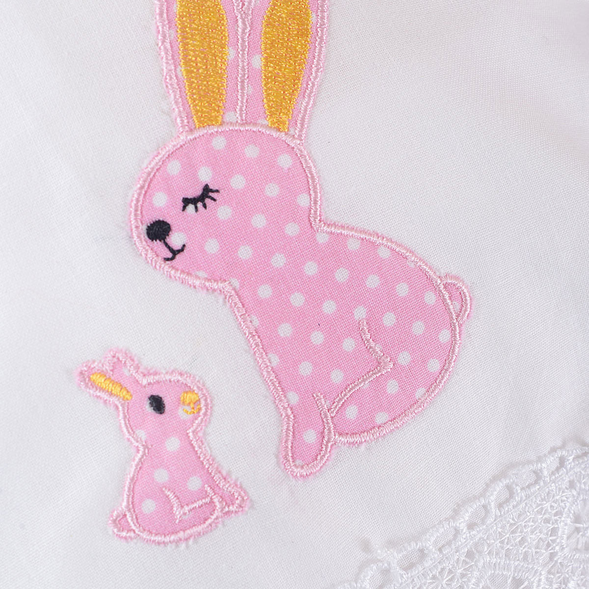 Σεντόνια Κούνιας (Σετ) Rythmos Miffy Pink Home Βρεφικά Προίκα Μωρού Spitishop