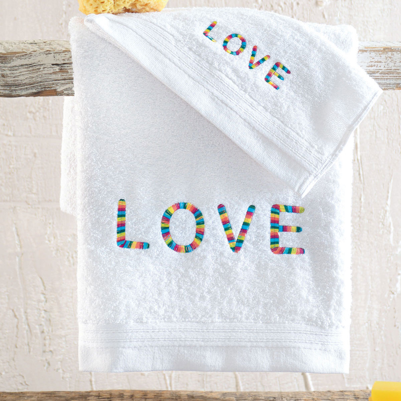 Παιδικές Πετσέτες (Σετ 2τμχ) Rythmos Love 500gsm