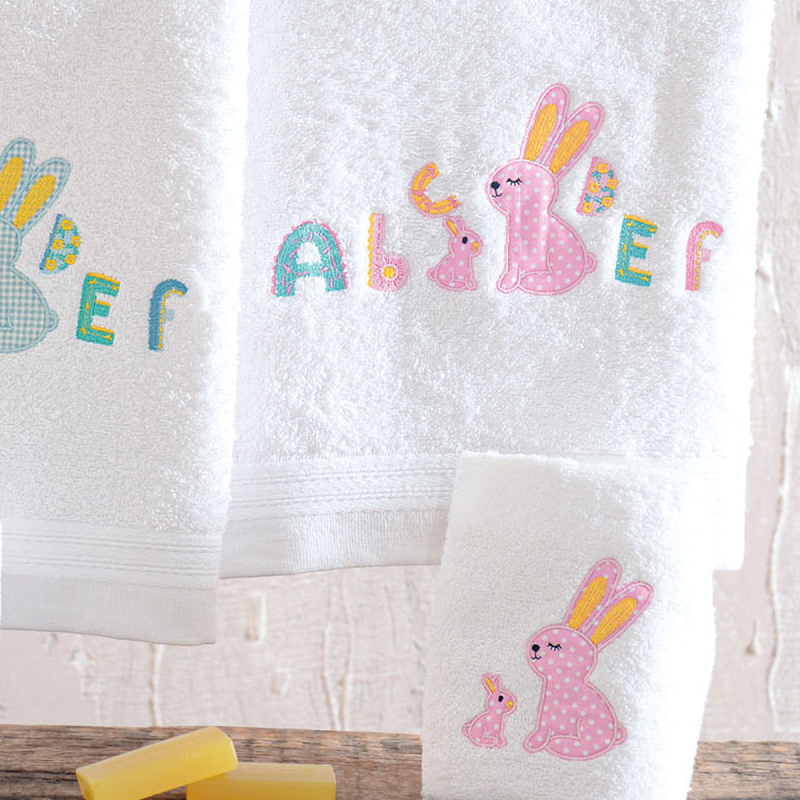 Βρεφικές Πετσέτες (Σετ 2τμχ) Rythmos Miffy Pink