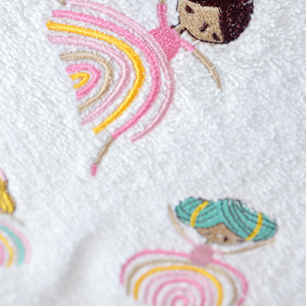 Βρεφικές Πετσέτες (Σετ 2τμχ) Rythmos Rainbow Girls