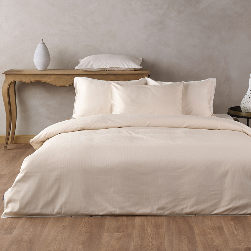 Κουβερλί Υπέρδιπλο (220x240) 2 Όψεων Kentia Serenity Empress 12 Beige