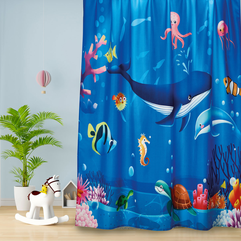 Παιδική Κουρτίνα (260x280) Με Τρέσα Whitegg K0203