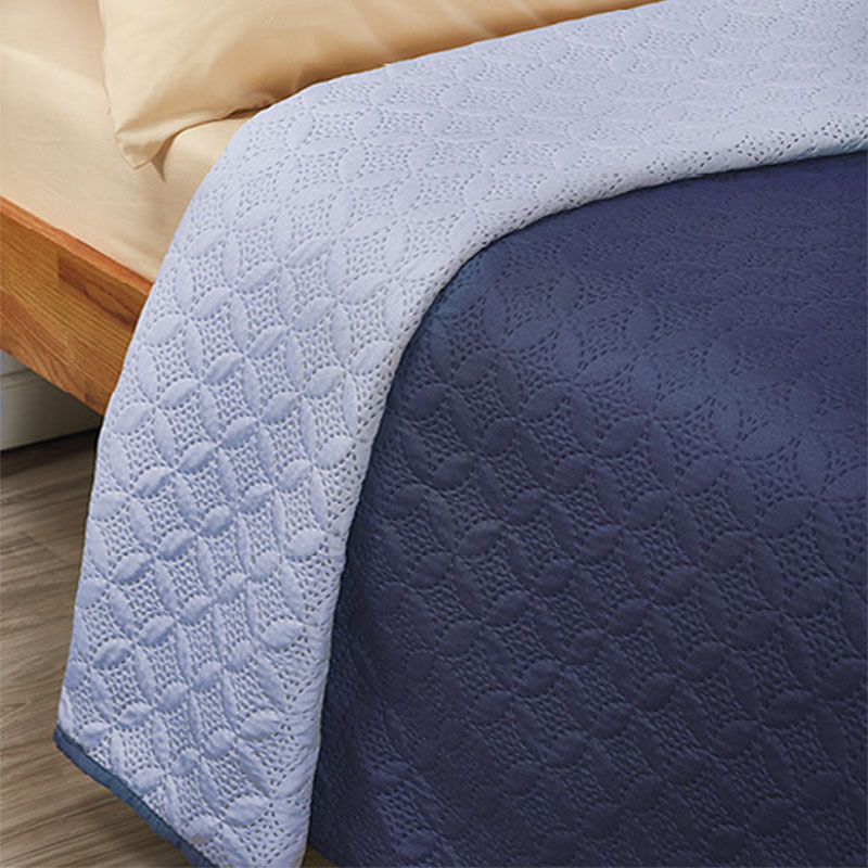 Κουβερλί Μονό (160x240) 2 Όψεων Whitegg L068-8 Blue