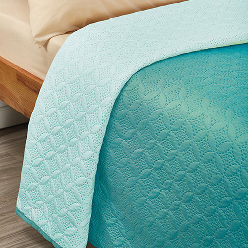 Κουβερλί Μονό (160x240) 2 Όψεων Whitegg L068-9 Green