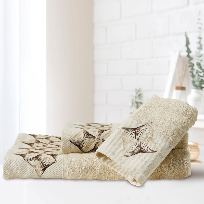 Πετσέτες Μπάνιου (Σετ 3τμχ) Whitegg T104 450gsm