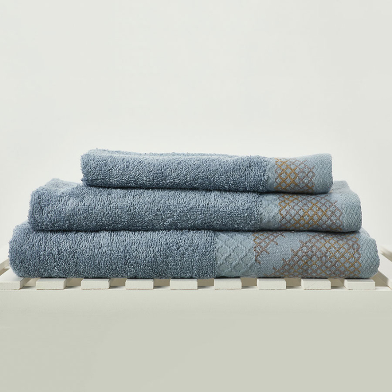 Πετσέτες Μπάνιου (Σετ 3τμχ) Whitegg T105-3 Ciel 500gsm