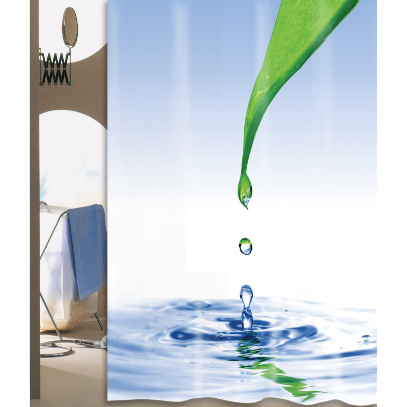 Κουρτίνα Μπάνιου (180x200) Με Κρίκους San Lorentzo Tropical