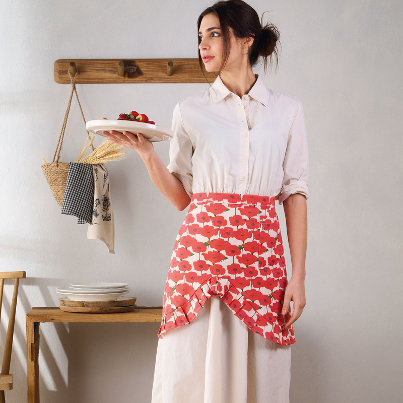 Ποδιά Κουζίνας (70x46) Kentia Loft Sabrina