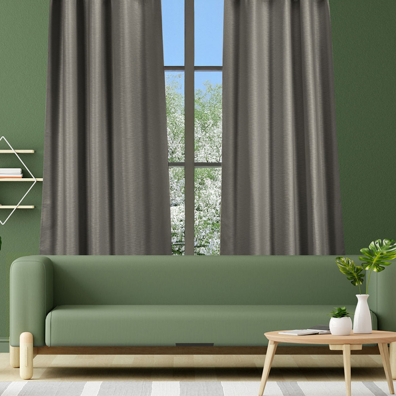 Κουρτίνα (140x260) Με Τρουκς Whitegg K0184-3 Beige