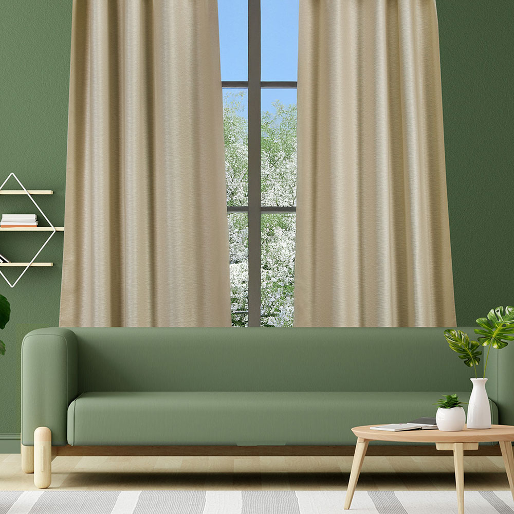 Whitegg Κουρτίνα (270x280) Με Τρέσα Whitegg K0184-4 Ecru