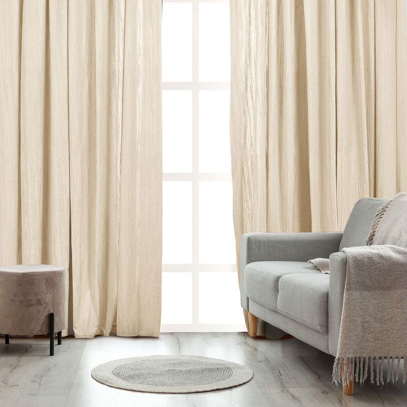 Κουρτίνα (270x290) Με Τρέσα Whitegg K0193-4 Ecru