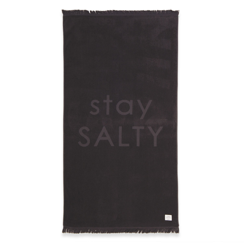 Πετσέτα Θαλάσσης (90x170) Nef-Nef Homeware Stay Salty Black