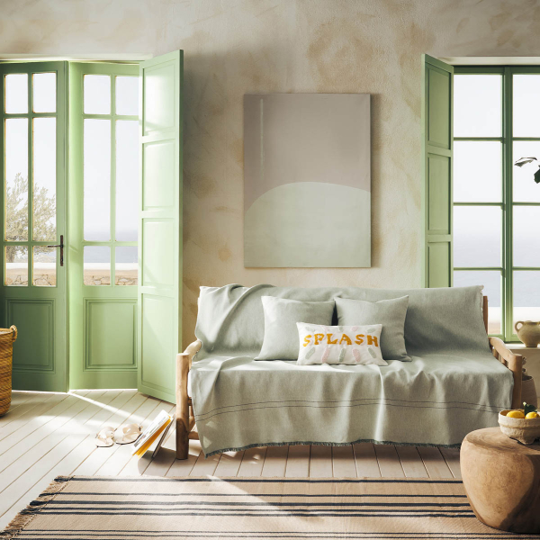 Ριχτάρι Καναπέ Τριθέσιου (180x310) Gofis Home Ziyi Studio Green 339/03