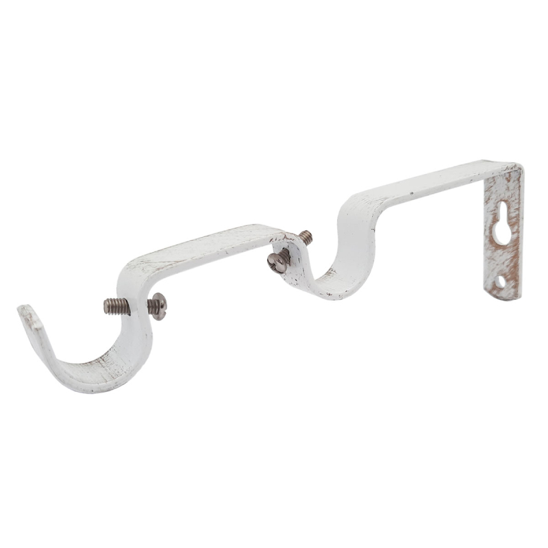 Βάσεις Ανοιχτού Τύπου Διπλές (Σετ 2τμχ) Grace White-Gold 520200