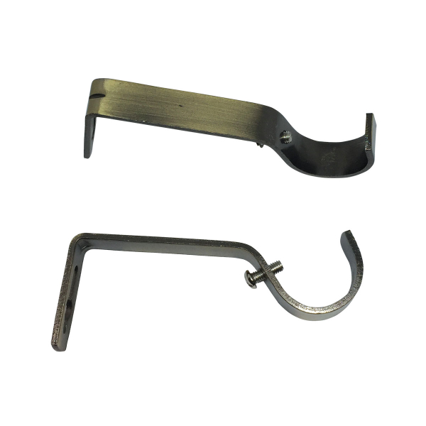 Βάσεις Ανοιχτού Τύπου Μονές (Σετ 2τμχ) Grace Bronze 550286