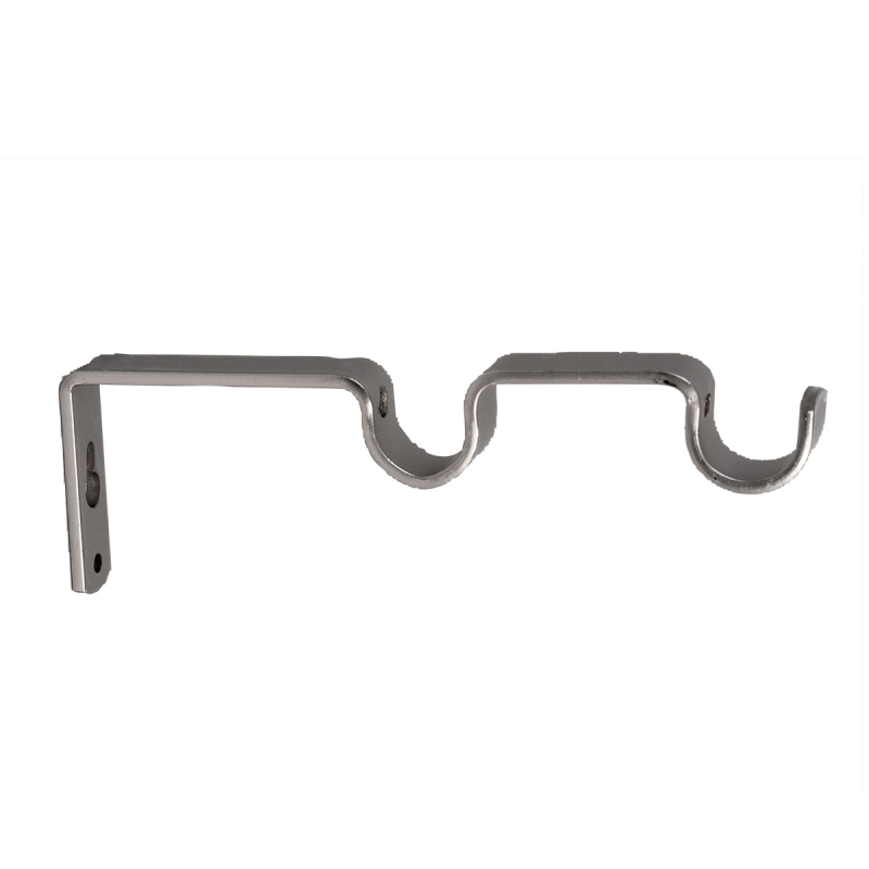 Βάσεις Ανοιχτού Τύπου Διπλές (Σετ 2τμχ) Grace Brushed Chrome 559195