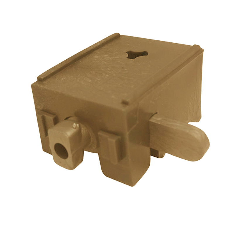 Στηρίγματα Για Οβάλ Σιδηρόδρομο (Σετ 2τμχ) Grace Bronze 67714