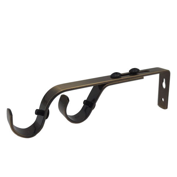 Βάσεις Ανοιχτού Τύπου Διπλές Επεκτεινόμενες (Σετ 2τμχ) Grace Bronze 569196