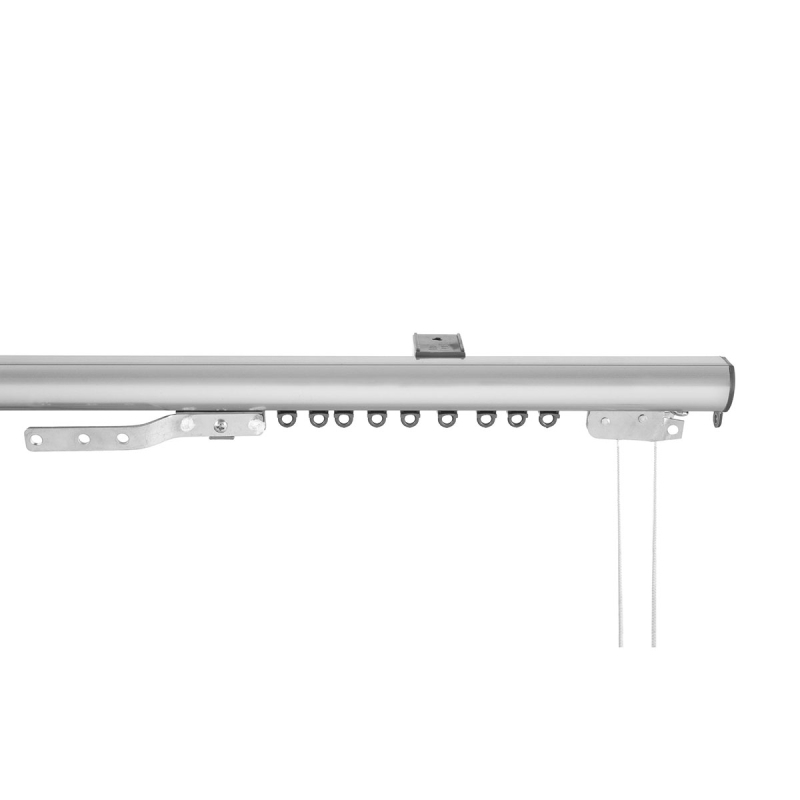 Σιδηρόδρομος Οβάλ Μονός 200cm Grace Nikel 670203