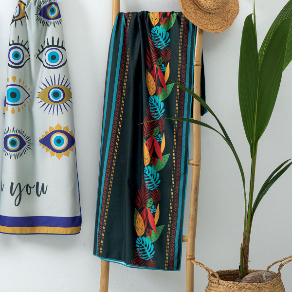 Πετσέτα Θαλάσσης Microfiber (90x160) Palamaiki Beach Towels EM31