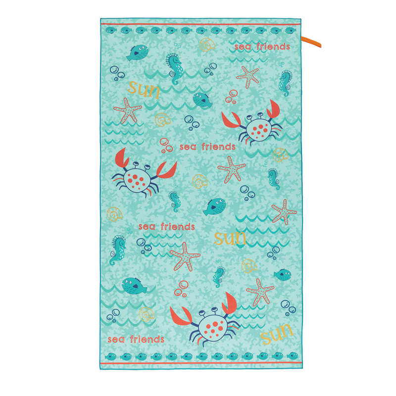 Παιδική Πετσέτα Θαλάσσης Microfiber (90x160) Palamaiki NM16