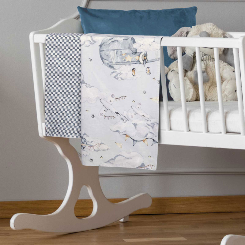 Σεντόνια Λίκνου (Σετ) Greenwich Polo Club Baby 8852