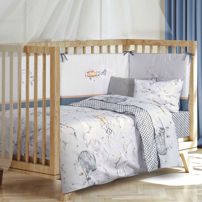 Σεντόνια Κούνιας (Σετ) Greenwich Polo Club Baby 8852