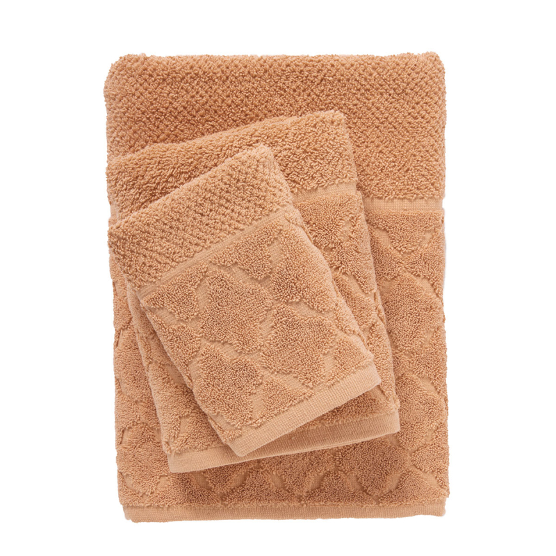 Πετσέτες Μπάνιου (Σετ 3τμχ) Das Home Best Line 0793 Salmon 550gsm