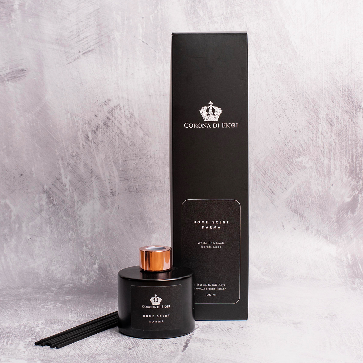 Αρωματικό Χώρου 100ml Με Στικς Corona Di Fiori 424754N Karma