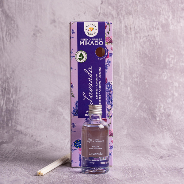 Αρωματικό Χώρου 50ml Με Στικς La Casa De Los Aromas 034351 Λεβάντα