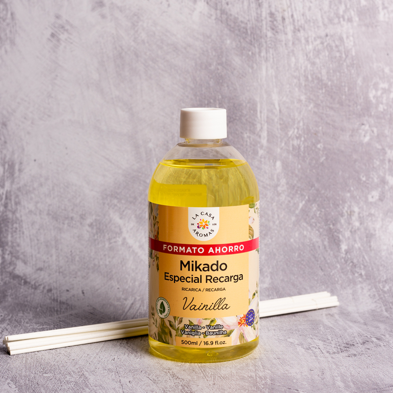 Αρωματικό Χώρου 500ml Με Στικς La Casa De Los Aromas 049393 Βανίλια