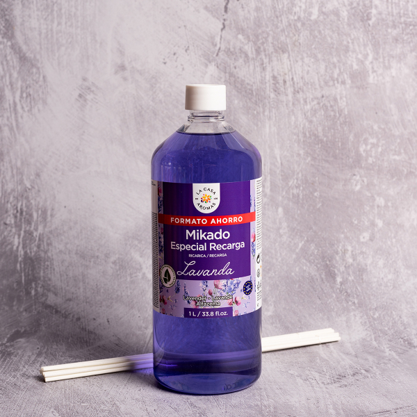 Αρωματικό Χώρου 1lt Με Στικς La Casa De Los Aromas 049430 Λεβάντα