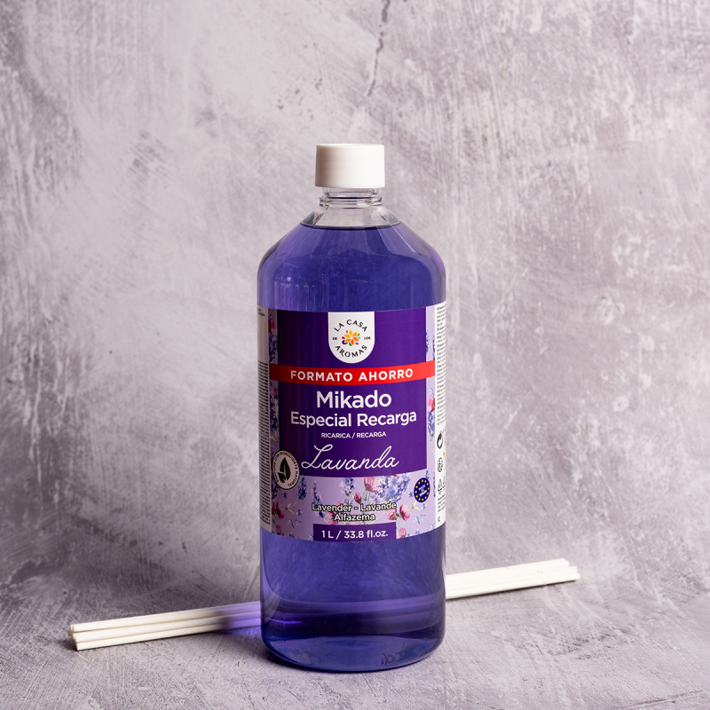 Αρωματικό Χώρου 1lt Με Στικς La Casa De Los Aromas 049430 Λεβάντα