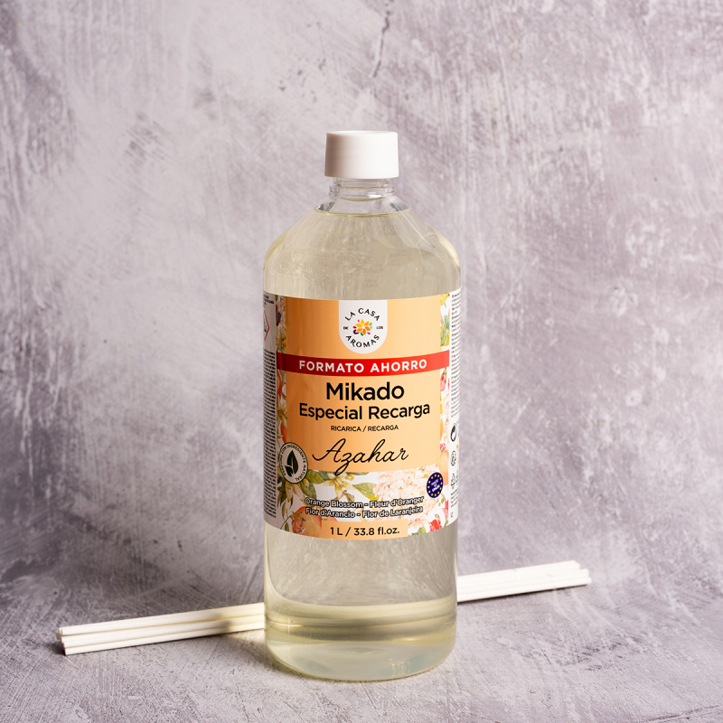 Αρωματικό Χώρου 1lt Με Στικς La Casa De Los Aromas 049447 Άνθη Πορτοκαλιάς