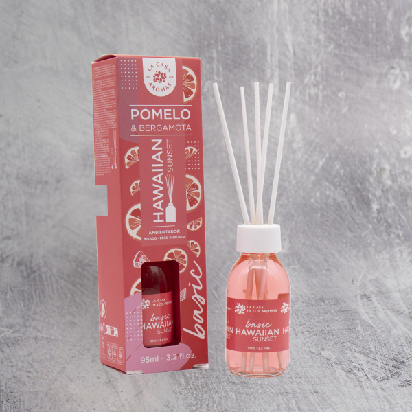 Αρωματικό Χώρου 95ml Με Στικς La Casa De Los Aromas 050375 Hawaiian Sunset